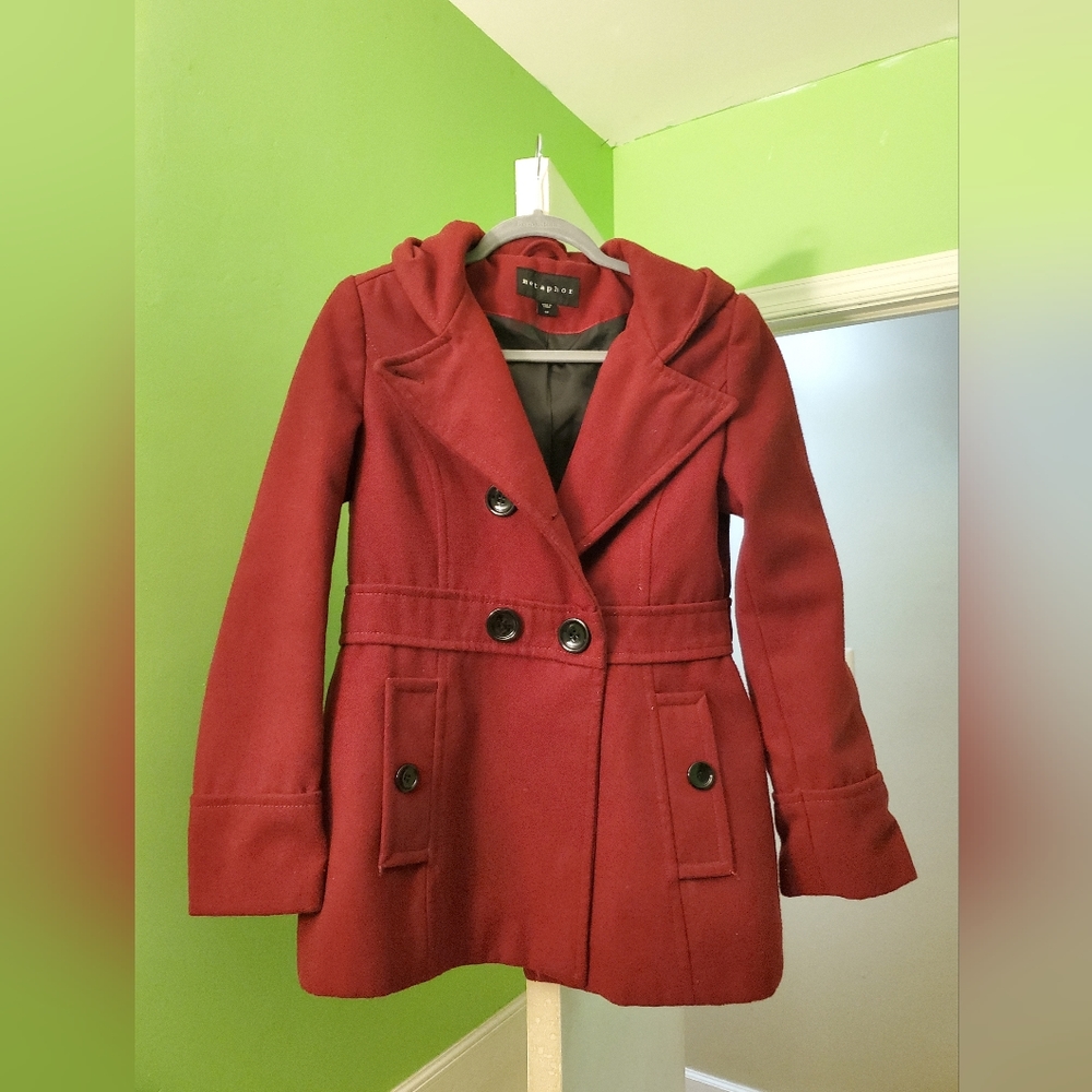 Metaphor Red Peacoat